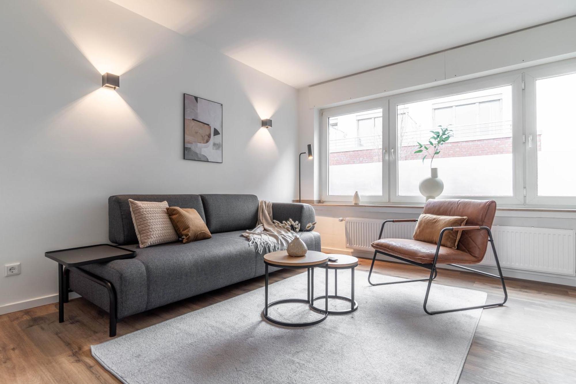 Modern & Minimal - Design-Apartment In Stadtmitte Везель Экстерьер фото
